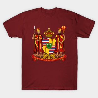 Royal Coat of Arms of the Kingdom of Hawai'i T-Shirt